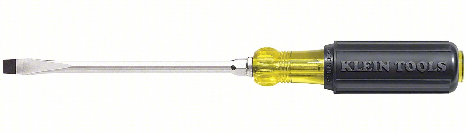 Slotted Screwdriver, 1/4 in