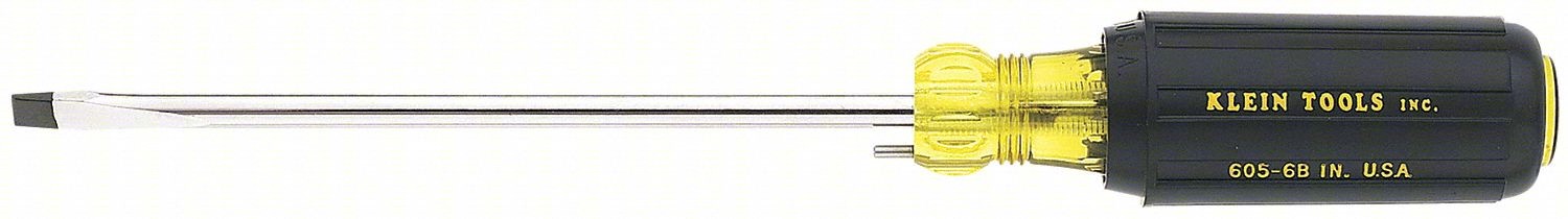 Slotted Screwdriver, 1/4 in