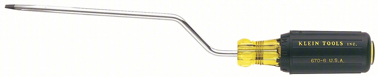 Offset Slotted Screwdriver, 3/16 in