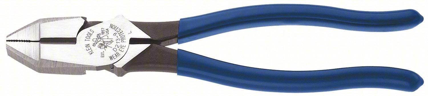 Linemans Plier,9-3/8" L,Dipped