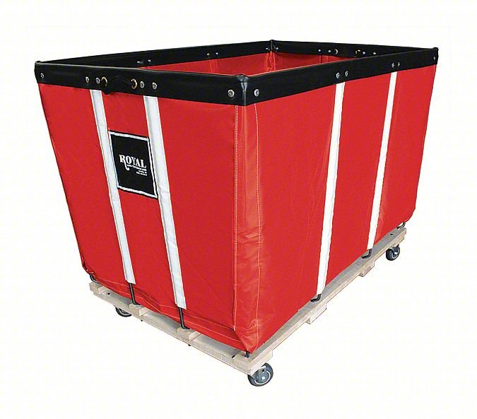 Heavy Duty Basket Truck,24 Bu,Red Vinyl