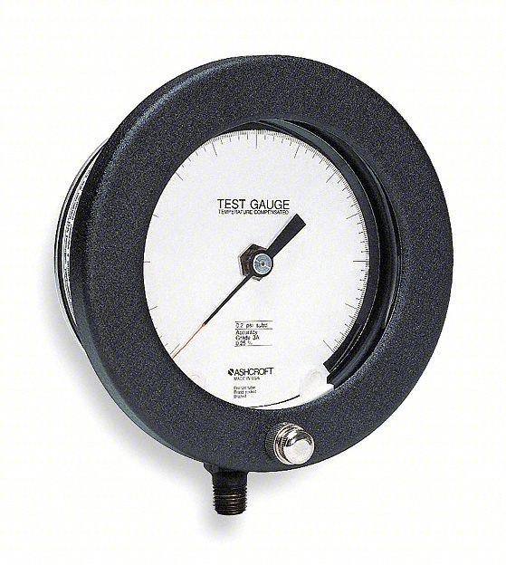 Pressure Gauge,0 to 400 psi,4-1/2In