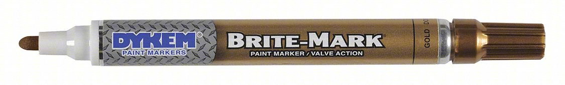 Paint Marker, Permanent, Gold