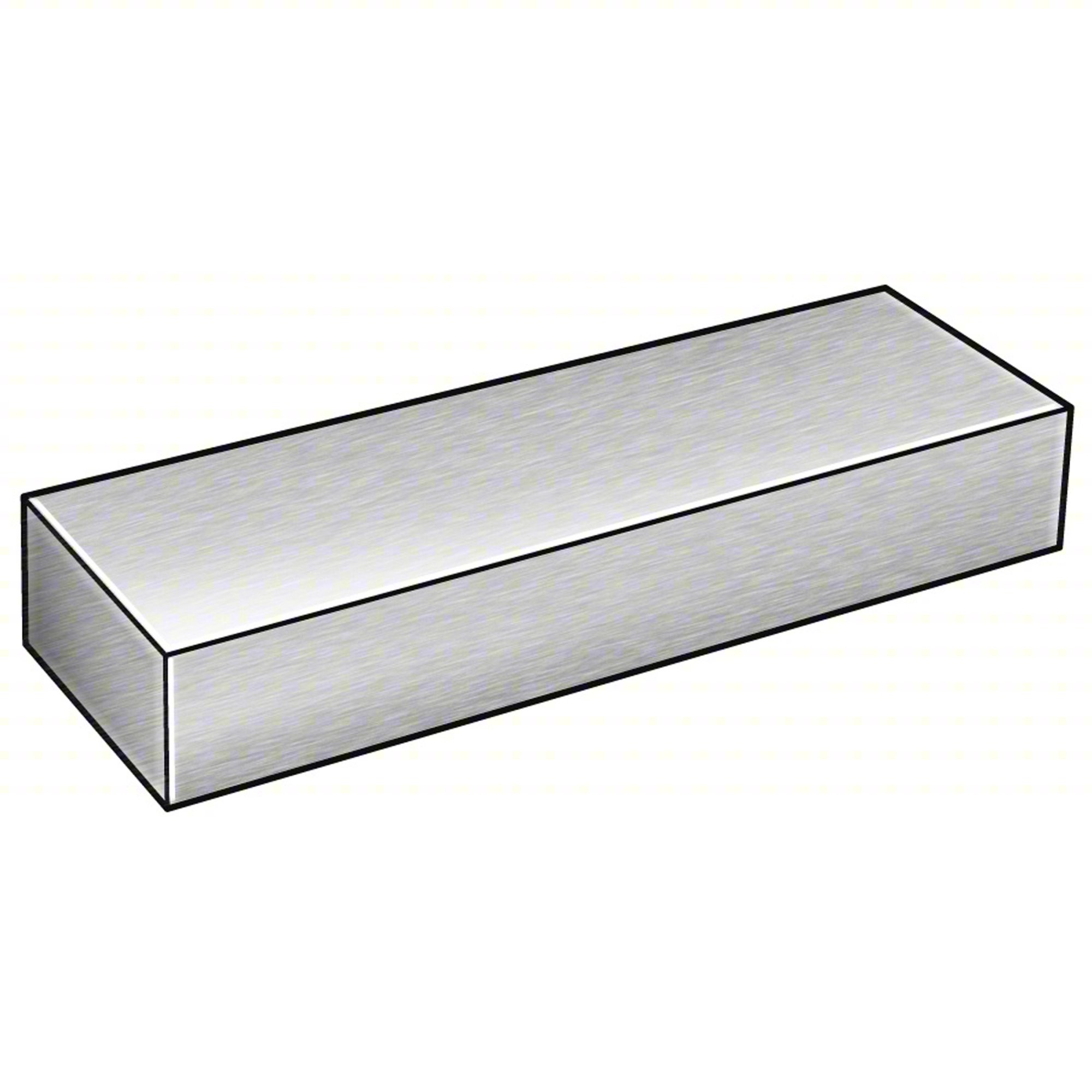 Carbon Steel Rectangular Bar,6' L,3" W