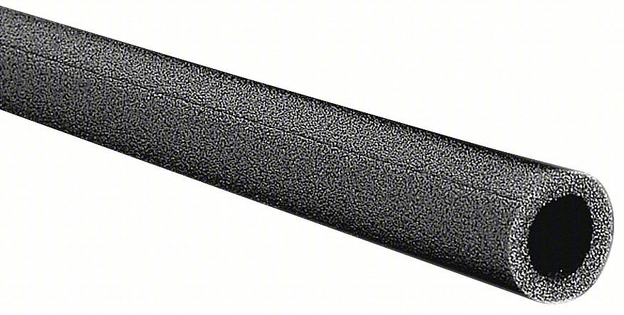 Pipe Ins.,Poly,2 in. ID,6 ft.