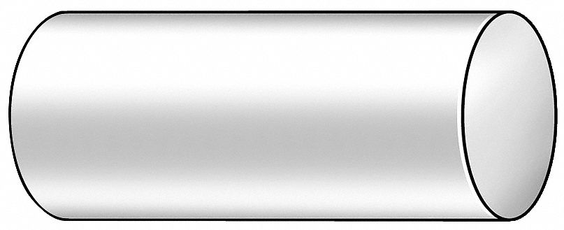 Alloy Steel Rod,36 in L,1 1/8 in Dia.