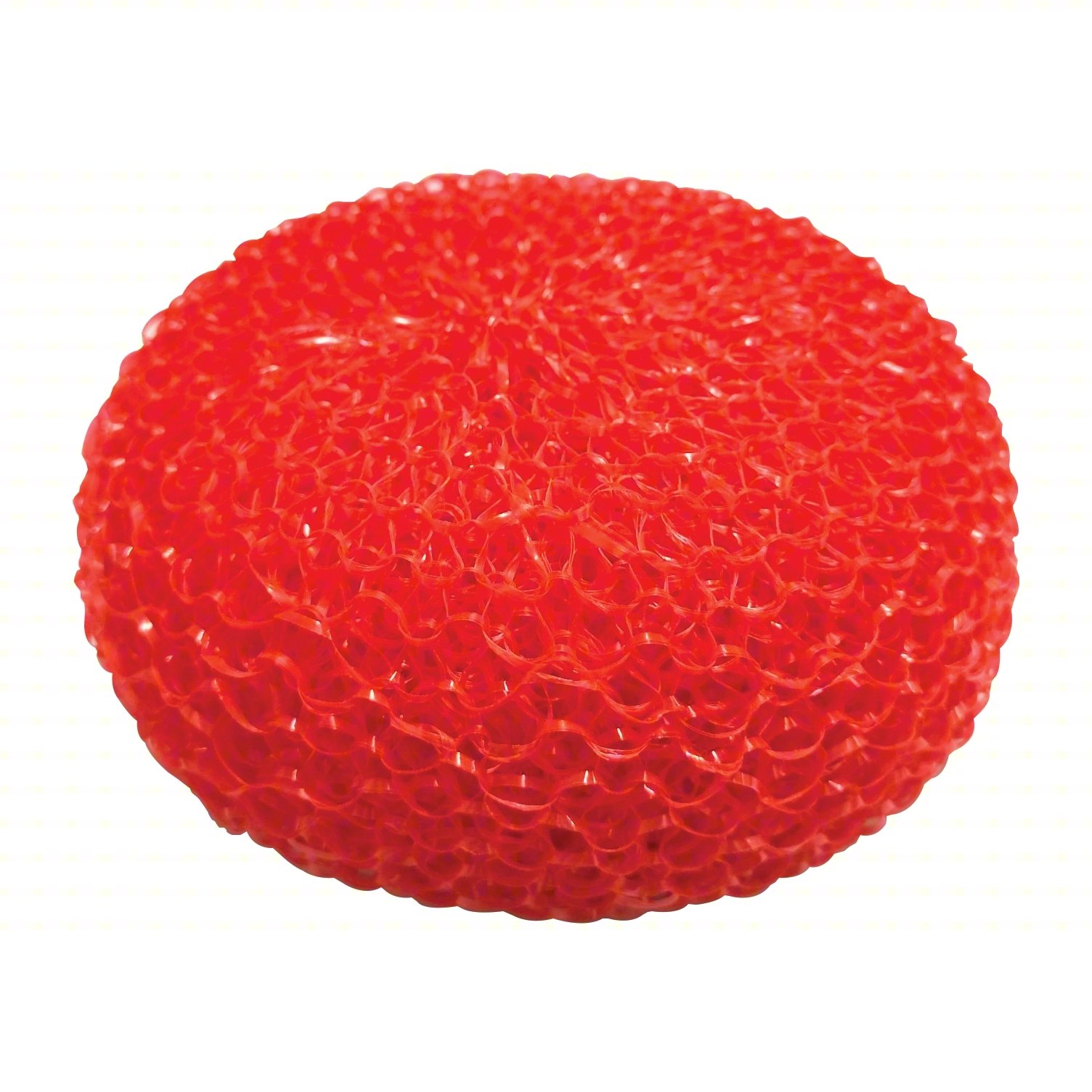 Scrubber,4 in L,Red,PK4