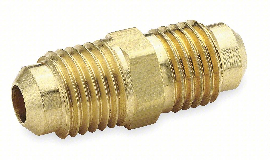 Union,45 deg.,Brass,Tube,5/8 In.,PK10