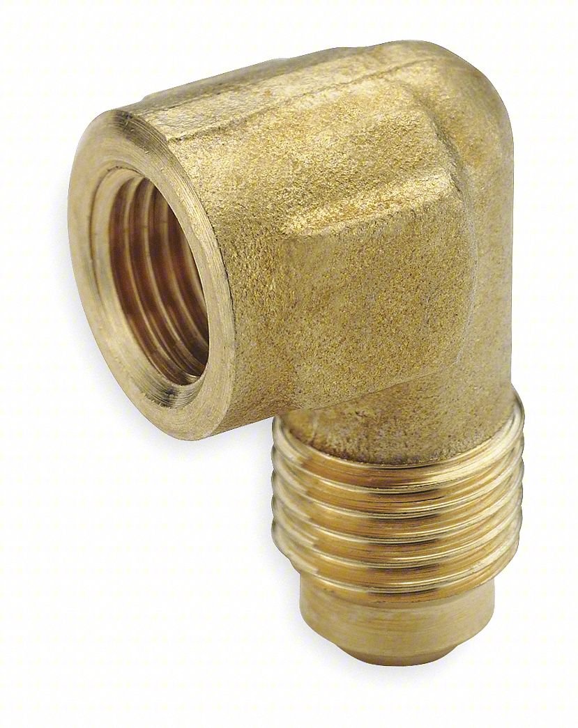 Female Elbow,Brass,Tube x FNPT,PK10
