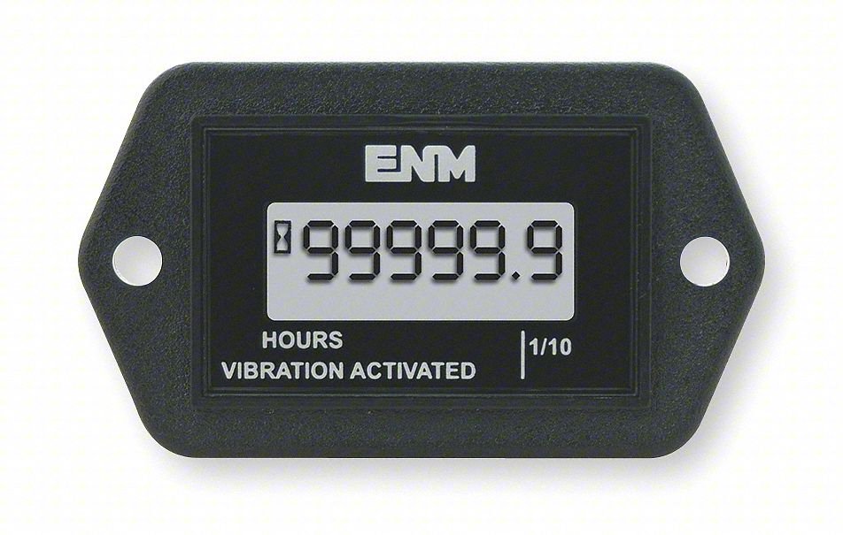 HOUR METER: HOUR METERS, FRONT PANEL MOU