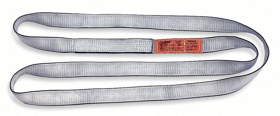 WEB SLING,ENDLESS,3 FT L,6,400 LB CAP.