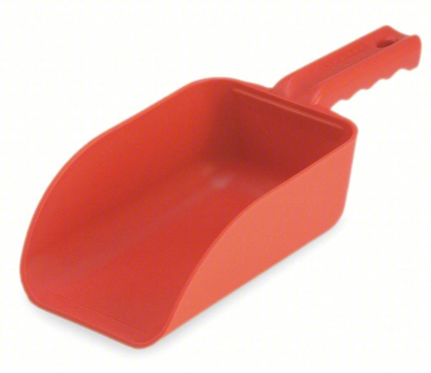 SCOOP,11.5 IN L,RED