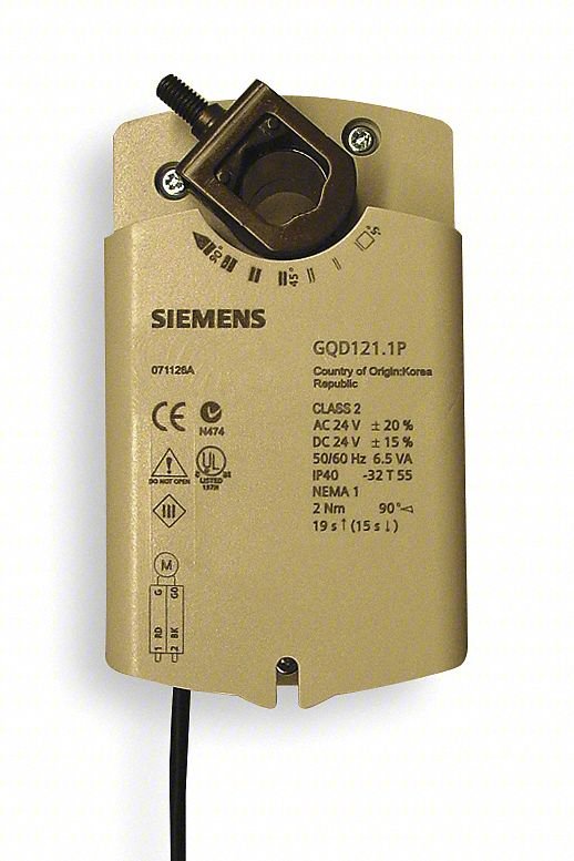 ACTUATOR, DAMPER, 20 IN-LB, 24V AC/DC