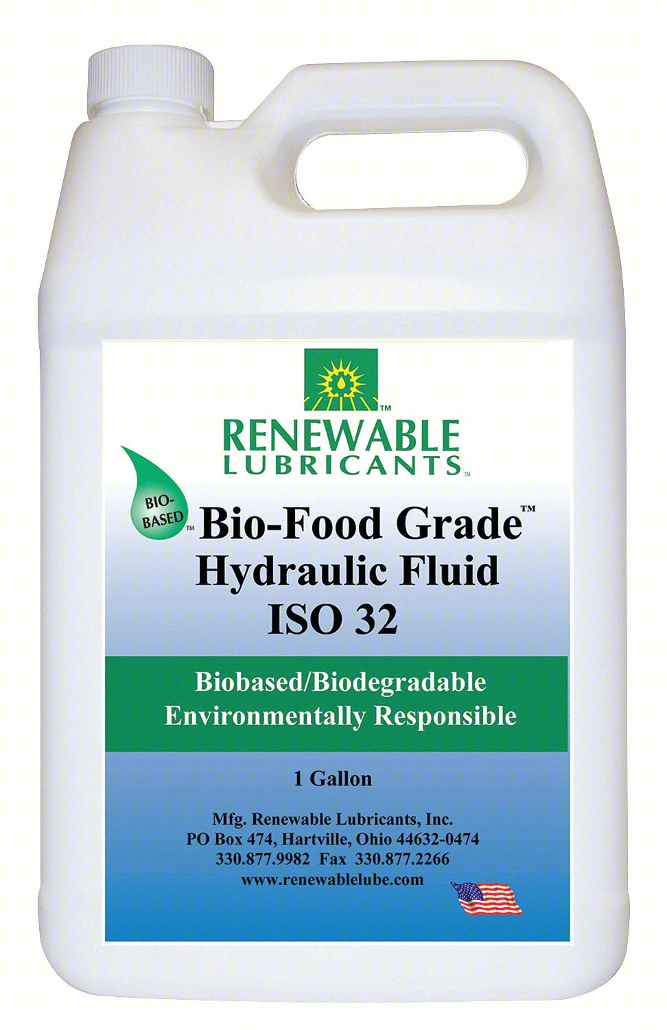 BIO-FG HYDRAULIC FLUID,1 GAL,ISO 32