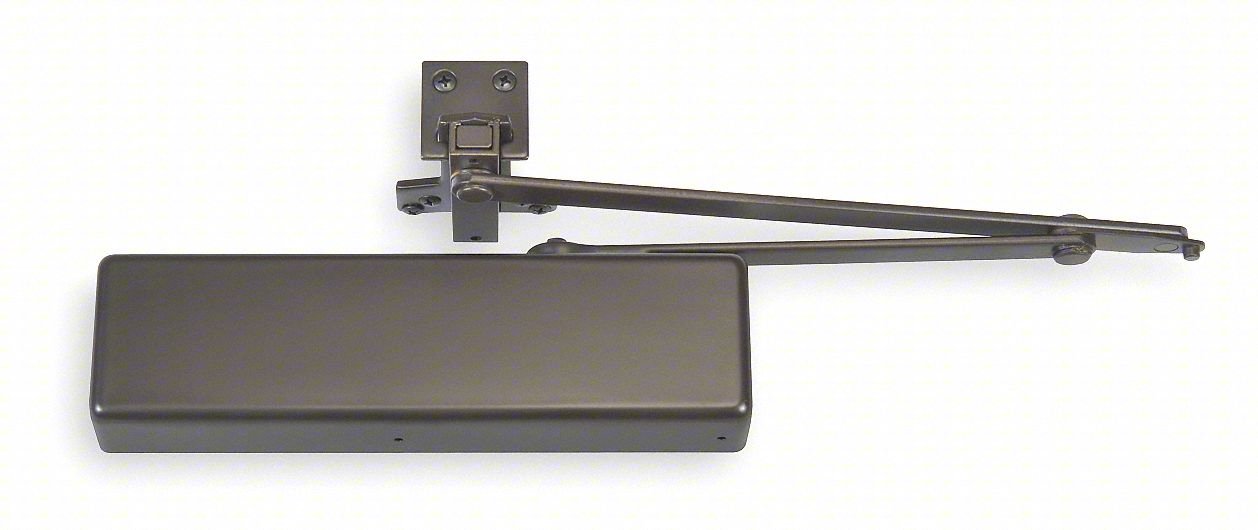Security Hydraulic Door Closer, RH HO