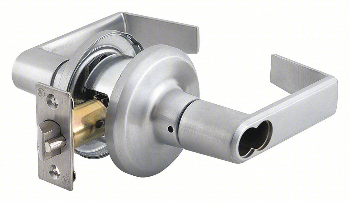 Lever Lockset,Mechanical,Entrance,Grd. 2