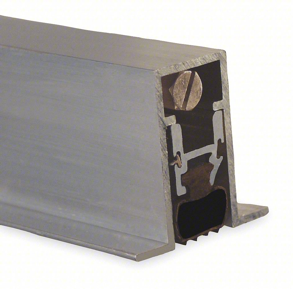 Automatic Door Bottom,36 In,Aluminum