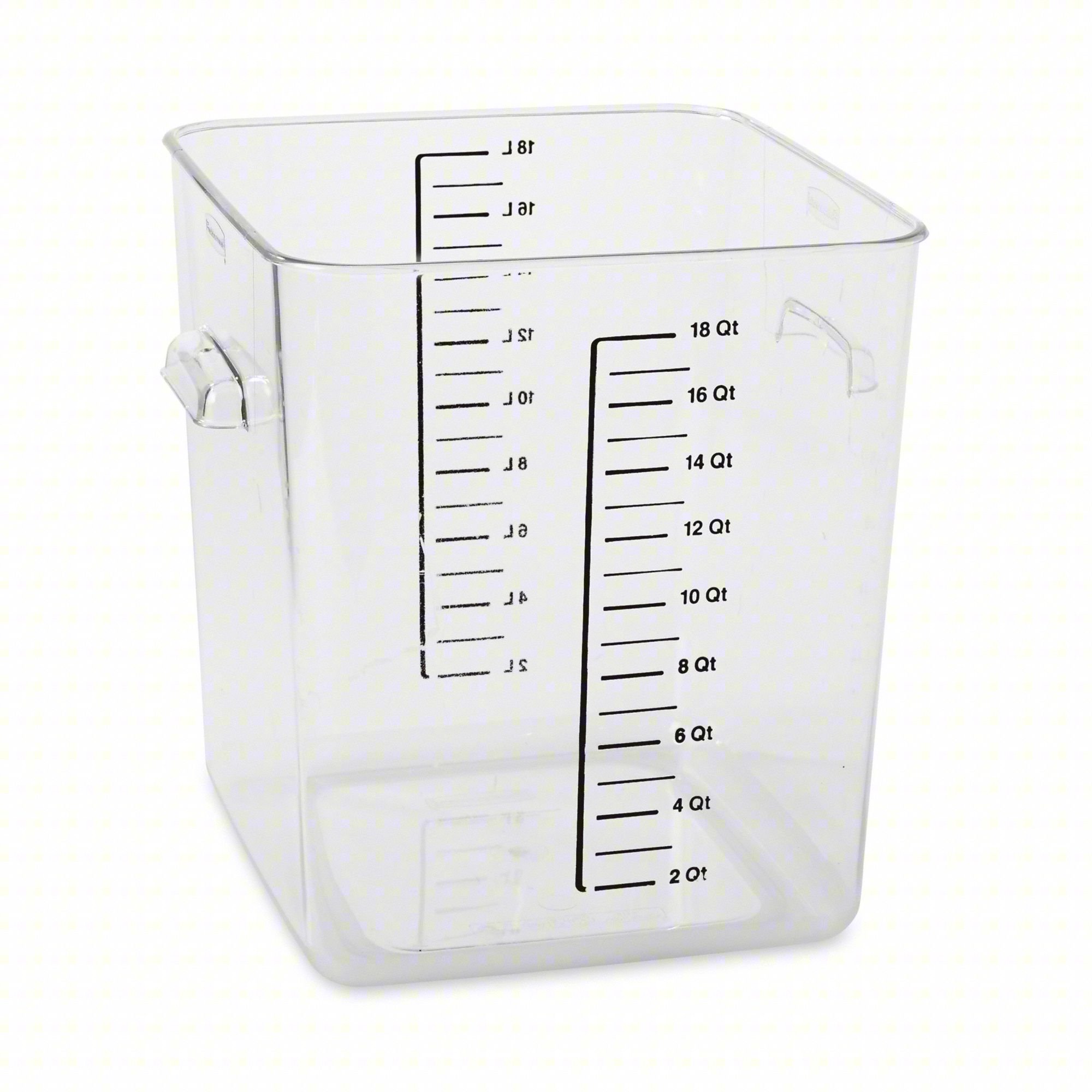 FOOD STORAGE CONTAINER,11.31 IN L,CLEAR