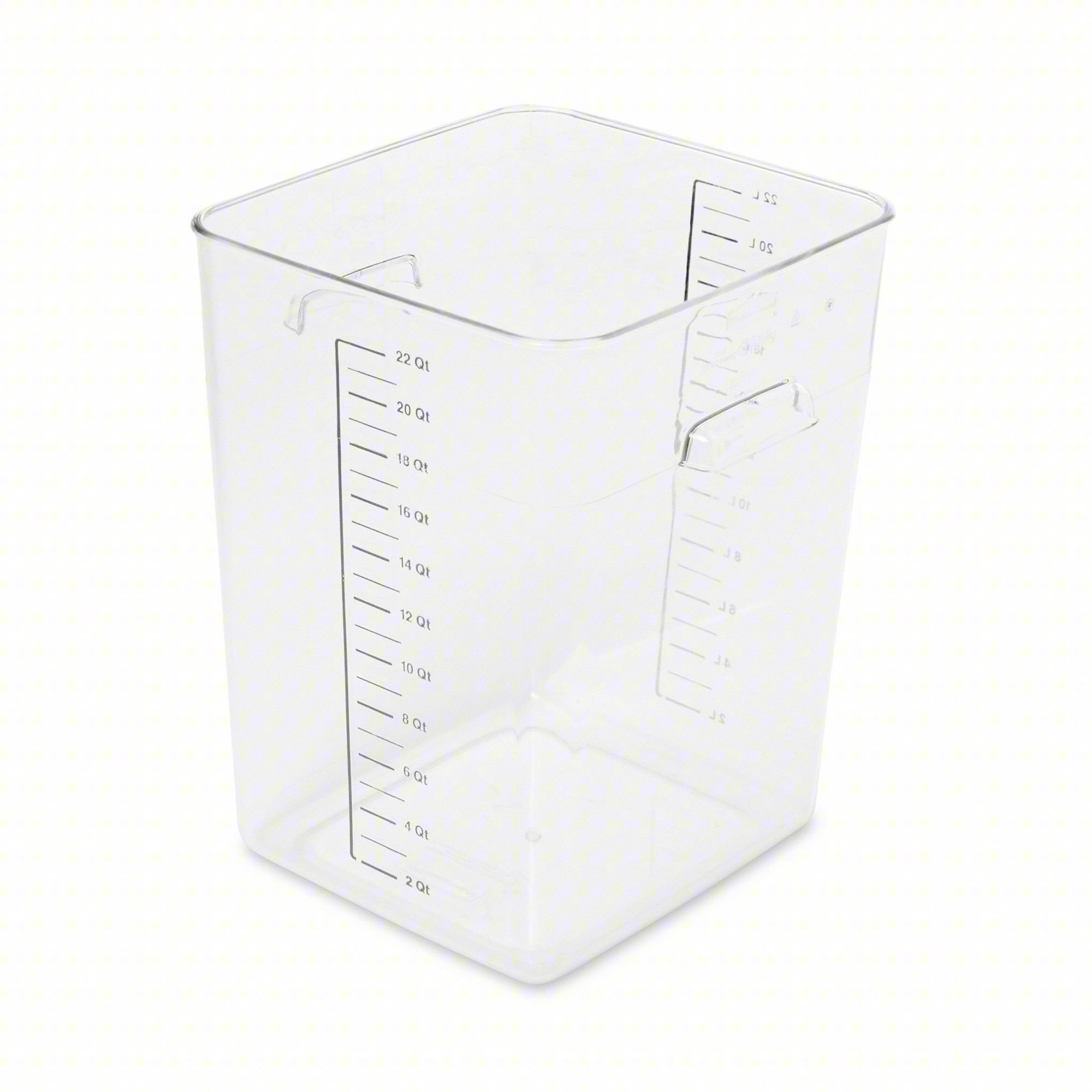 FOOD STORAGE CONTAINER,11.31 IN L,CLEAR