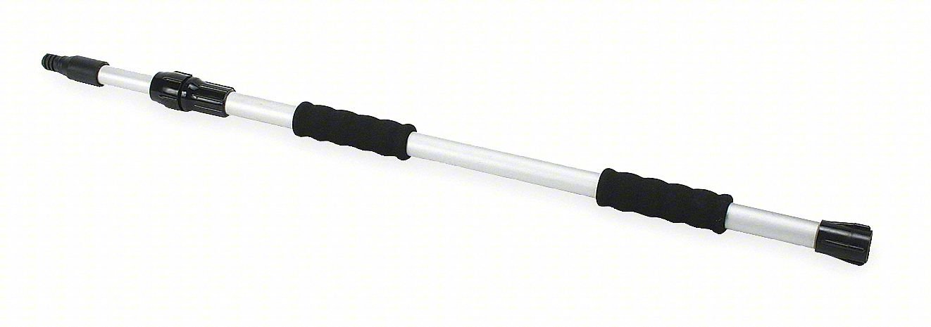 Telescoping Pole,62 in L,Silver