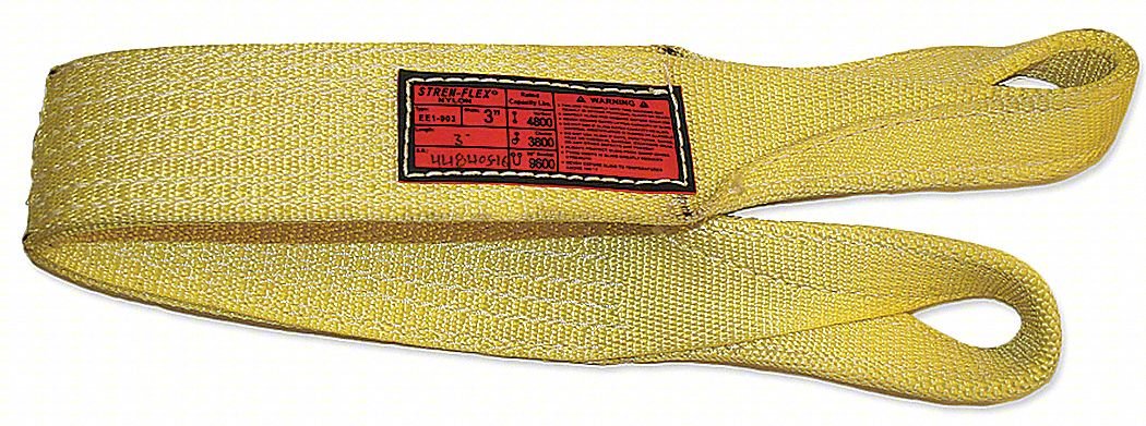 Web Sling,Twisted Eye&Eye,5ft.,19,200lb.
