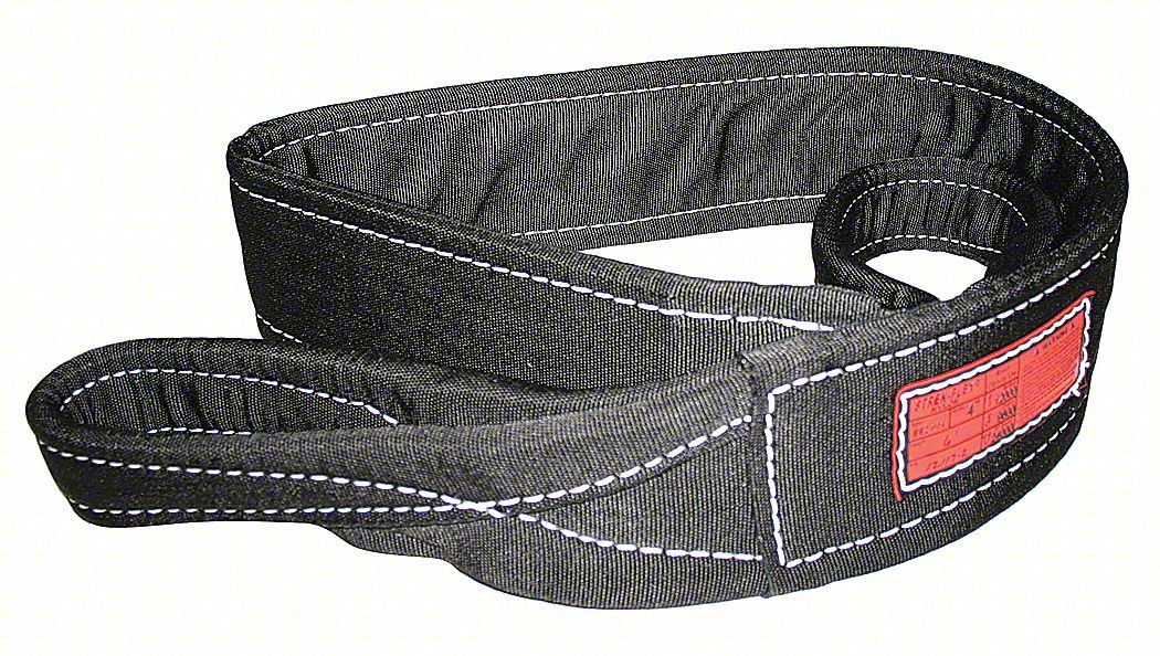 WEB SLING,FLAT EYE,12 FT L,11500 LB CAP