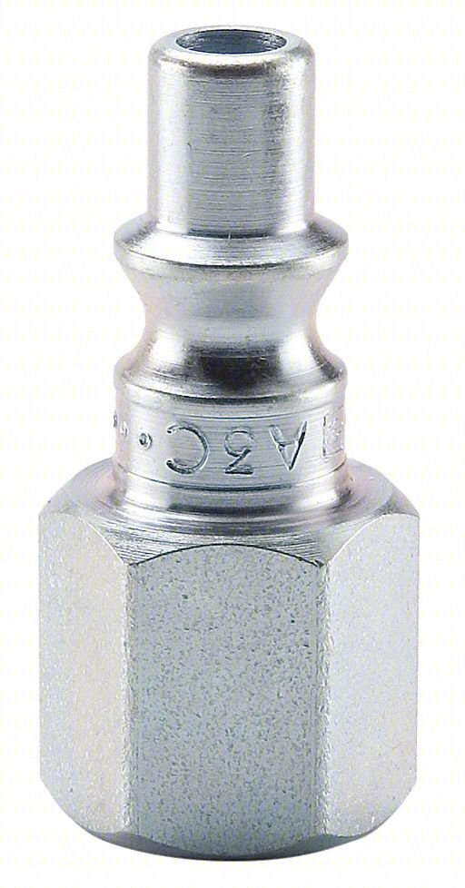Quick Connect,Plug,1/4" Body,1/4"-18