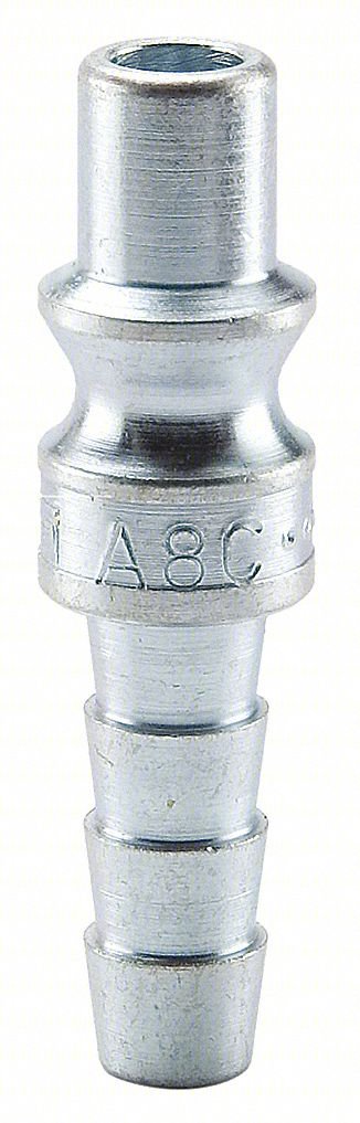 Quick Connect,Plug,1/4" Body,1/4" Barb