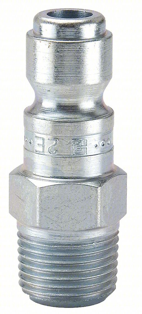 Quick Connect,Plug,1/4" Body,1/4"-18