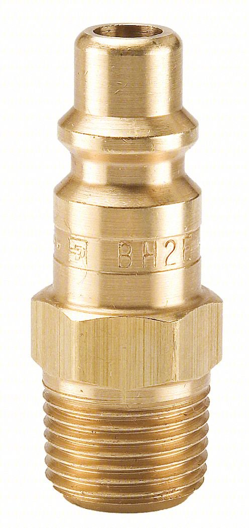 Quick Connect,Plug,1/4" Body,1/4"-18