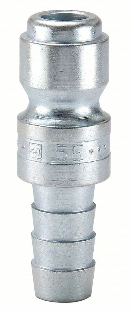 Quick Connect,Plug,3/8" Body,3/8" Barb