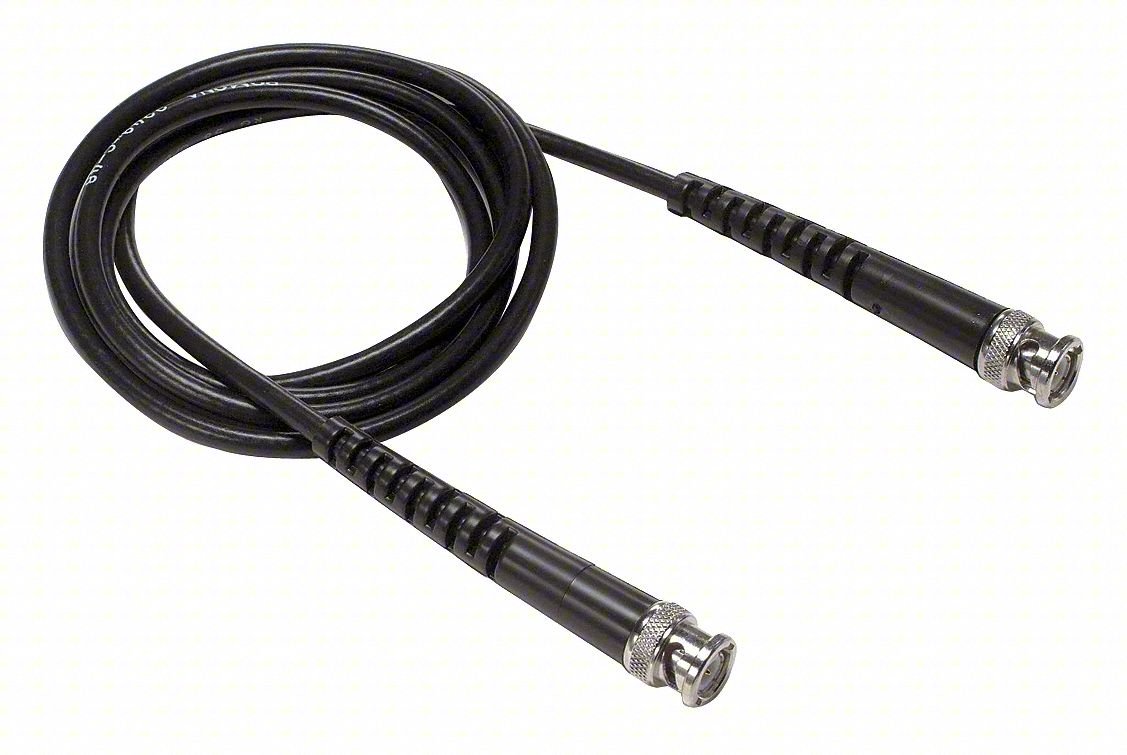 BNC Coaxial Cable,48 in.,Black
