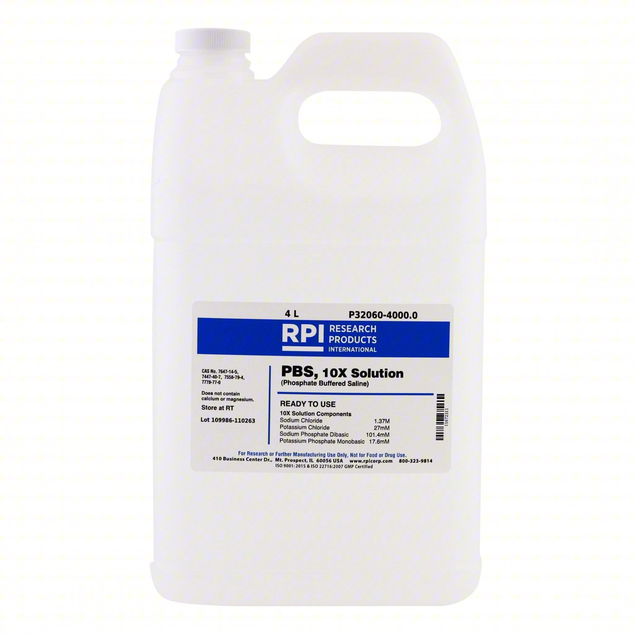 PBS 10x Solution,4L