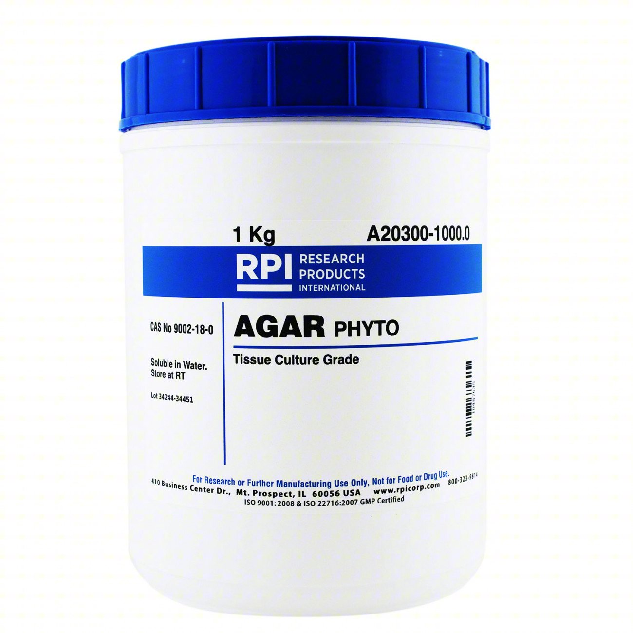 AGAR - PHYTO - HIGH GEL STRENGTH: LAB, 1