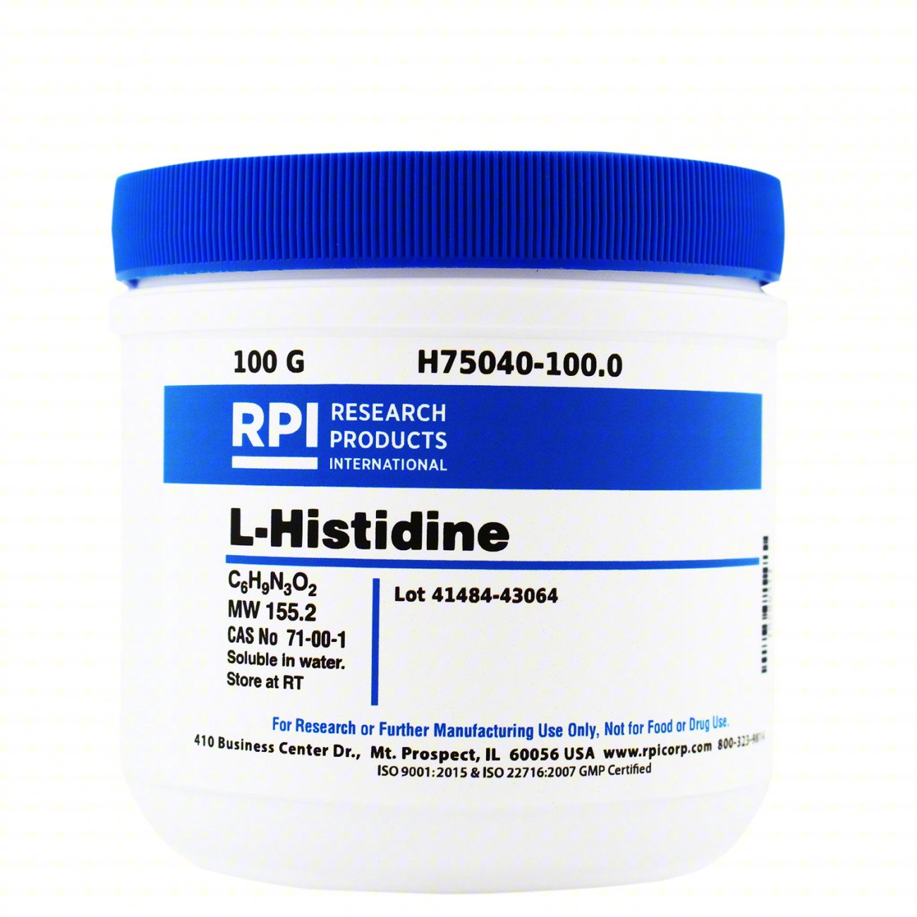 L-Histidine USP Grade,100g