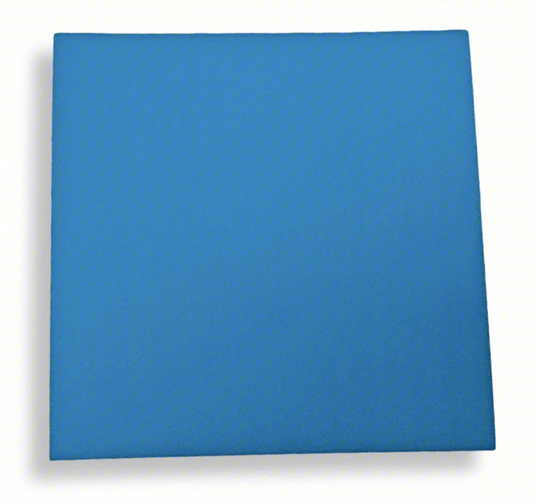 Polyethylene Sheet,L 24 in,Blue