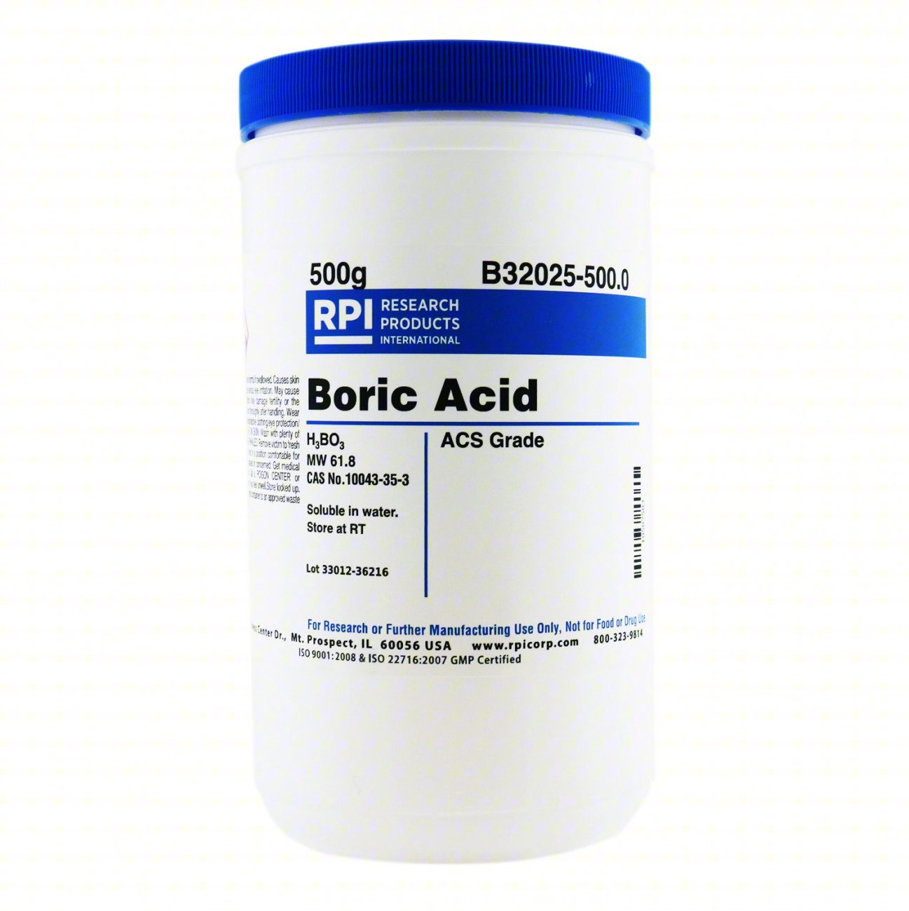 Boric Acid,ACS Grade,500g