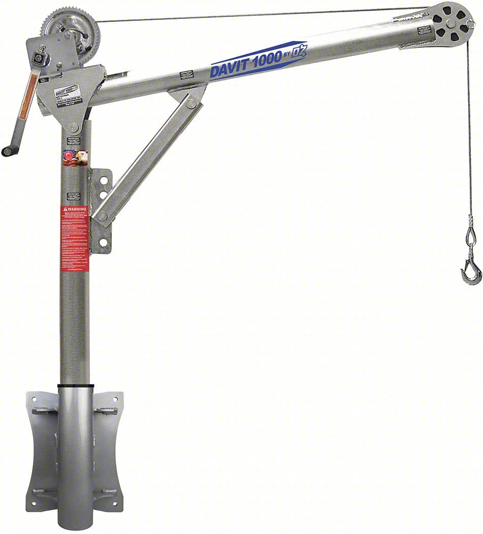 DavitCraneKit,1000 lb,27.5 to 42in Reach