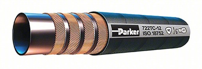 HYDRAULIC HOSE,3/4" I.D,50 FT. L