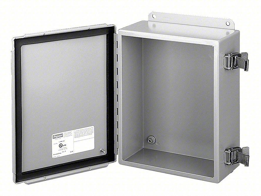 ENCLOSURE: STEEL, 6 IN X 6 IN X 4 IN, NE