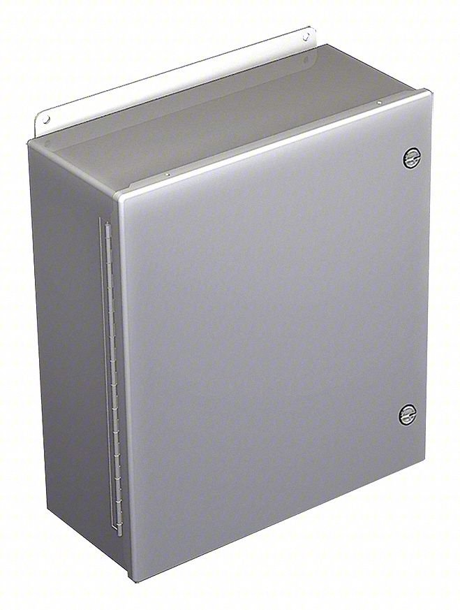 ENCLOSURE: STEEL, 10 IN X 8 IN X 6 IN, N