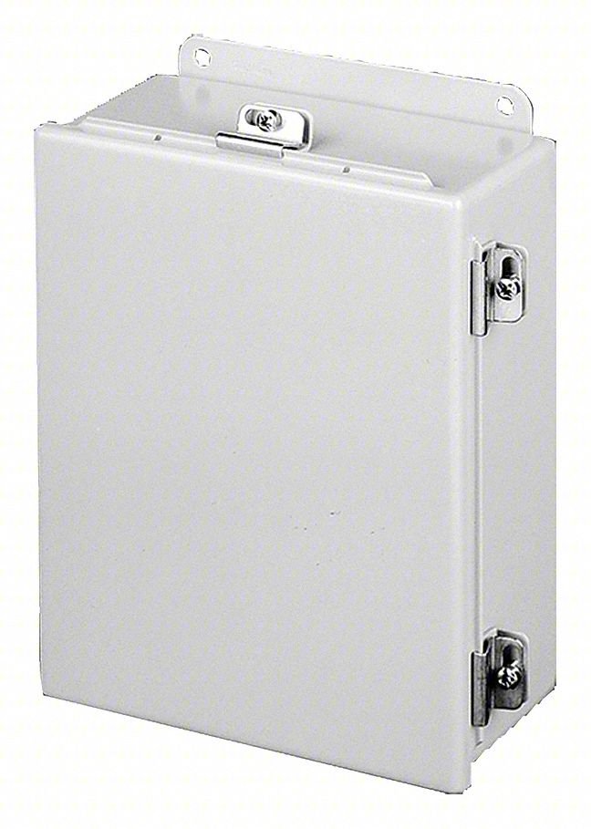 ENCLOSURE: STEEL, 10 IN X 8 IN X 6 IN, N