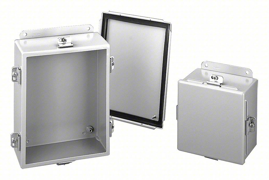 ENCLOSURE: STEEL, 6 IN X 6 IN X 4 IN, NE