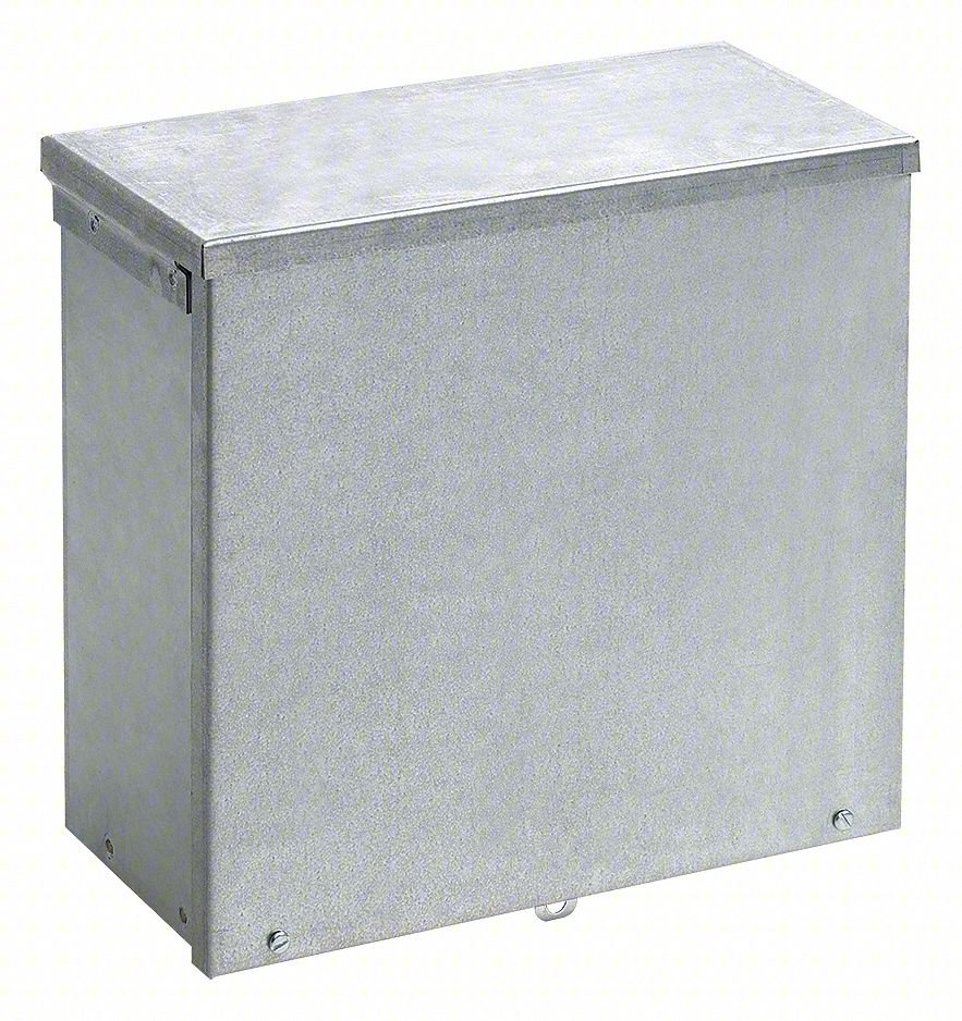 Enclosure,Metallc,8In.H x 8In.W x 6In.D