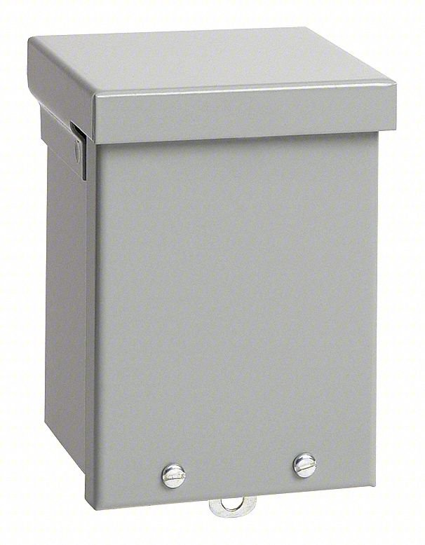 ENCLOSURE: STEEL, 12 IN X 12 IN X 4 IN,