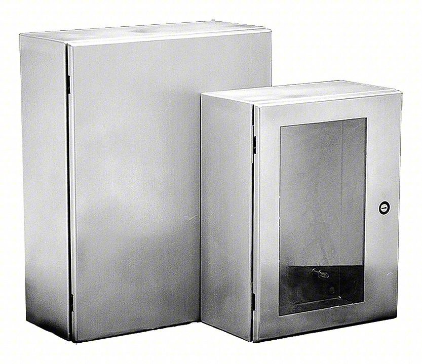 Enclosr,Metallc,16In.H x 12In.W x 6In.D