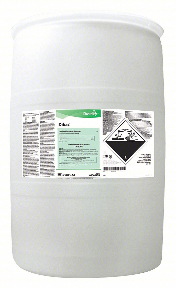 LIQUID CHLORINATED SANITIZER,55GAL