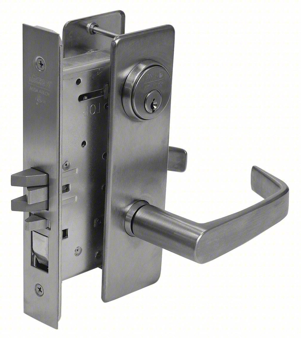DOOR LOCKSET: OFFICE LEVER LOCKSETS, CHR