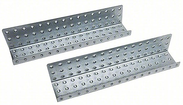 Pegboard Shelf,3inx5 inx16in,Hanging,PK2