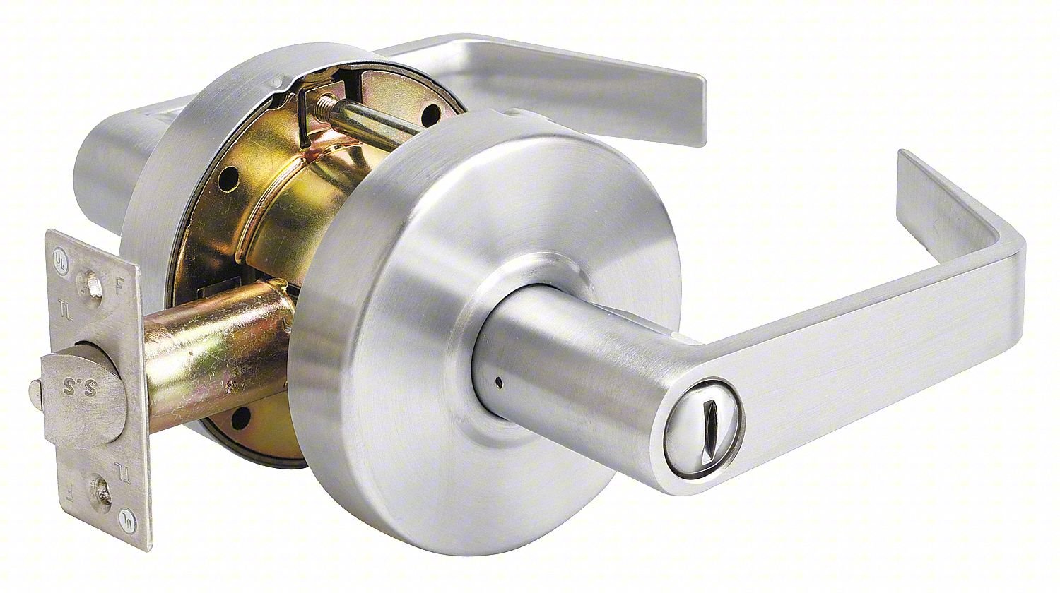Lever Lockset,Mechanical,SLC Angled